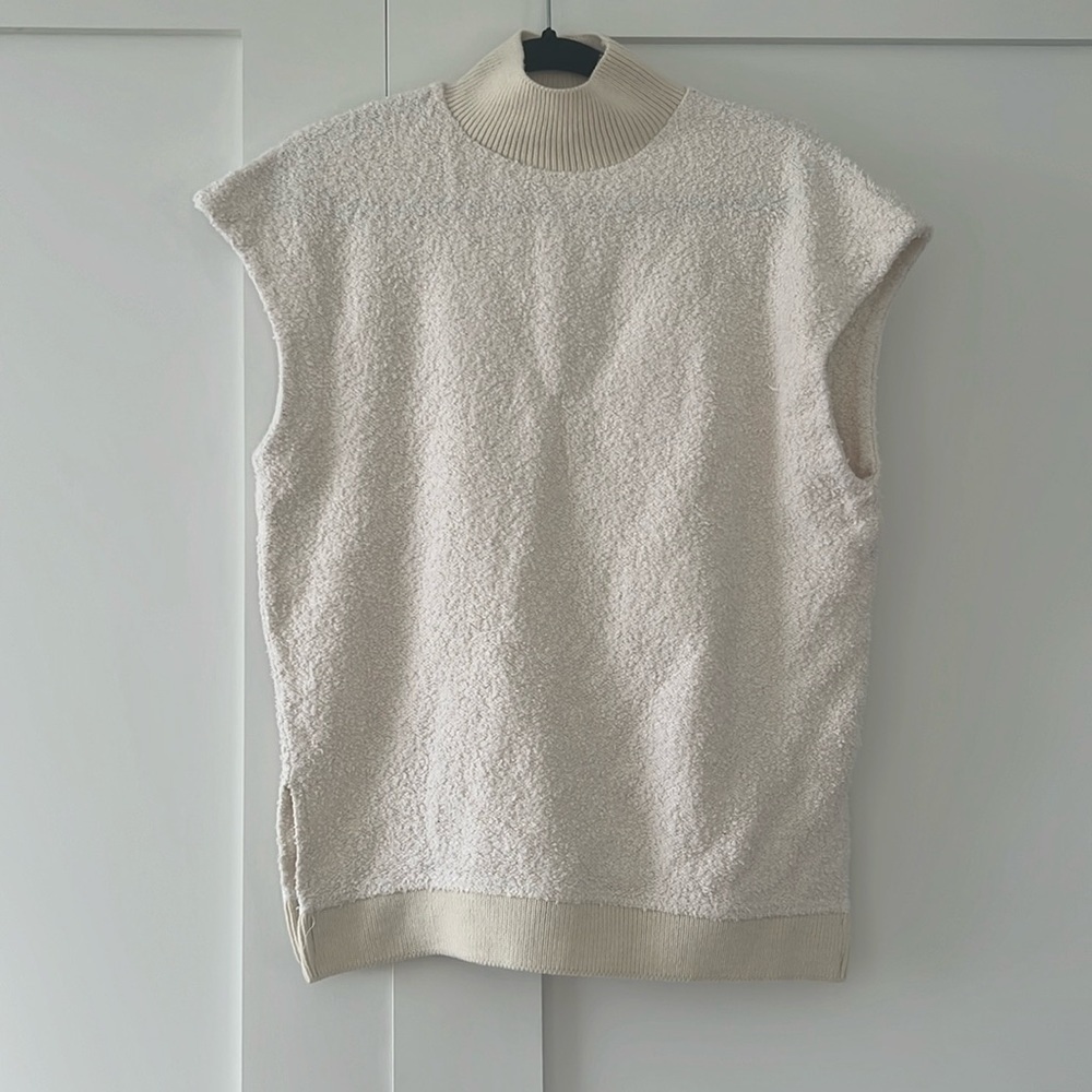 ZARA turtle neck vest sweater